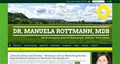 Desktop Screenshot of manuela-rottmann.de